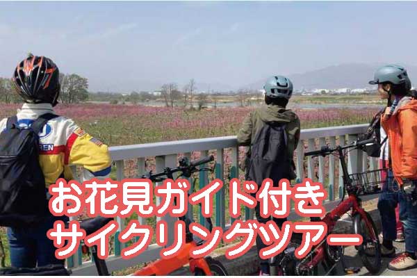 お花見Eバイクツアー